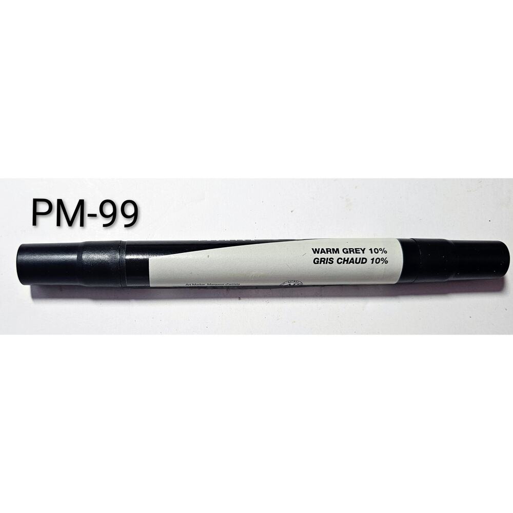 Prismacolor Premier PM-99 WARM GREY 10% Double Sided Art Marker Chisel Fine NEW